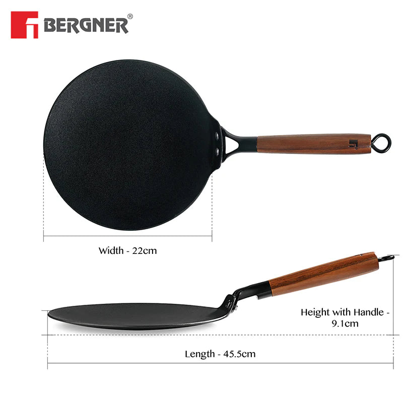 Bergner Odin Cast Iron Roti Tawa
