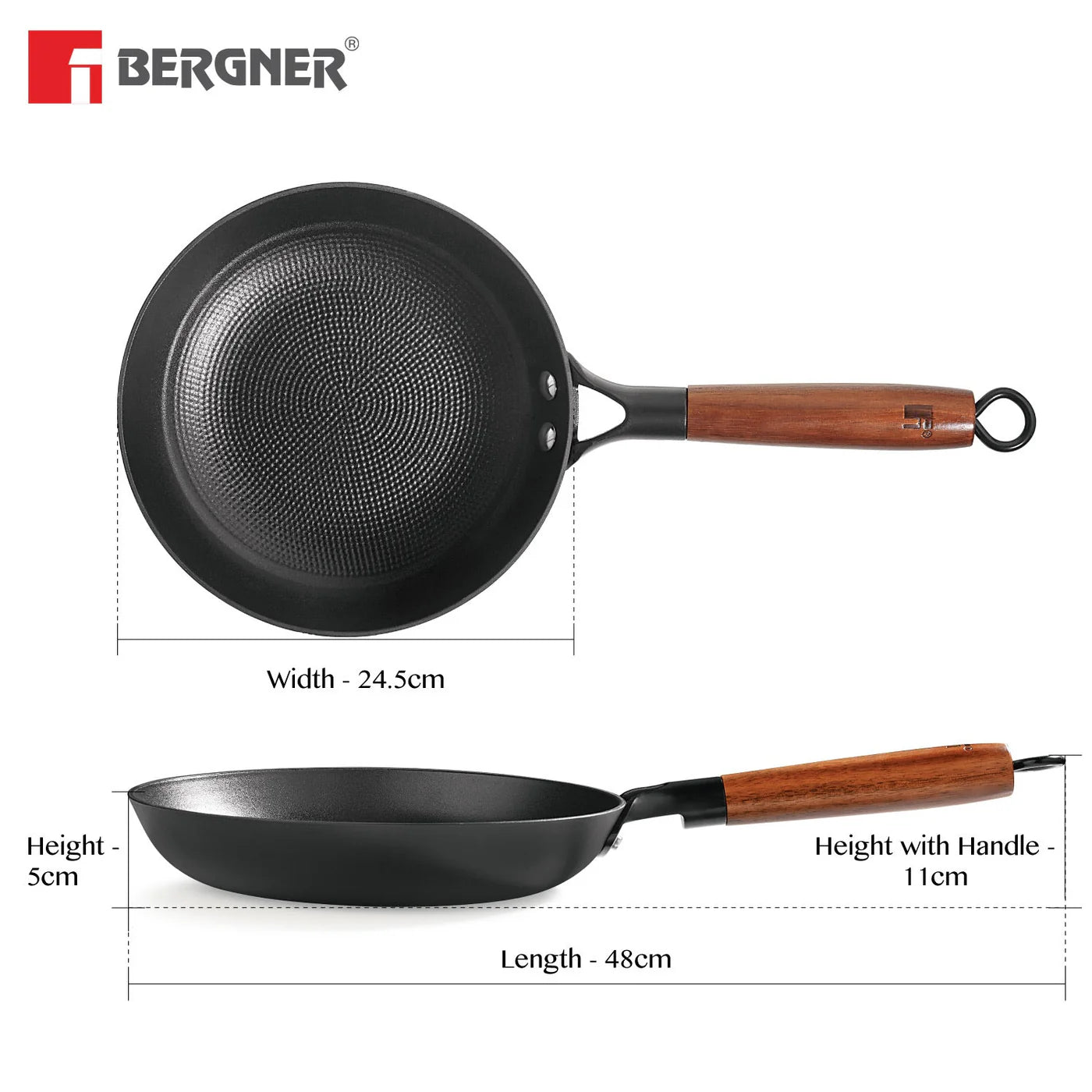 Bergner Odin Cast Iron Frypan