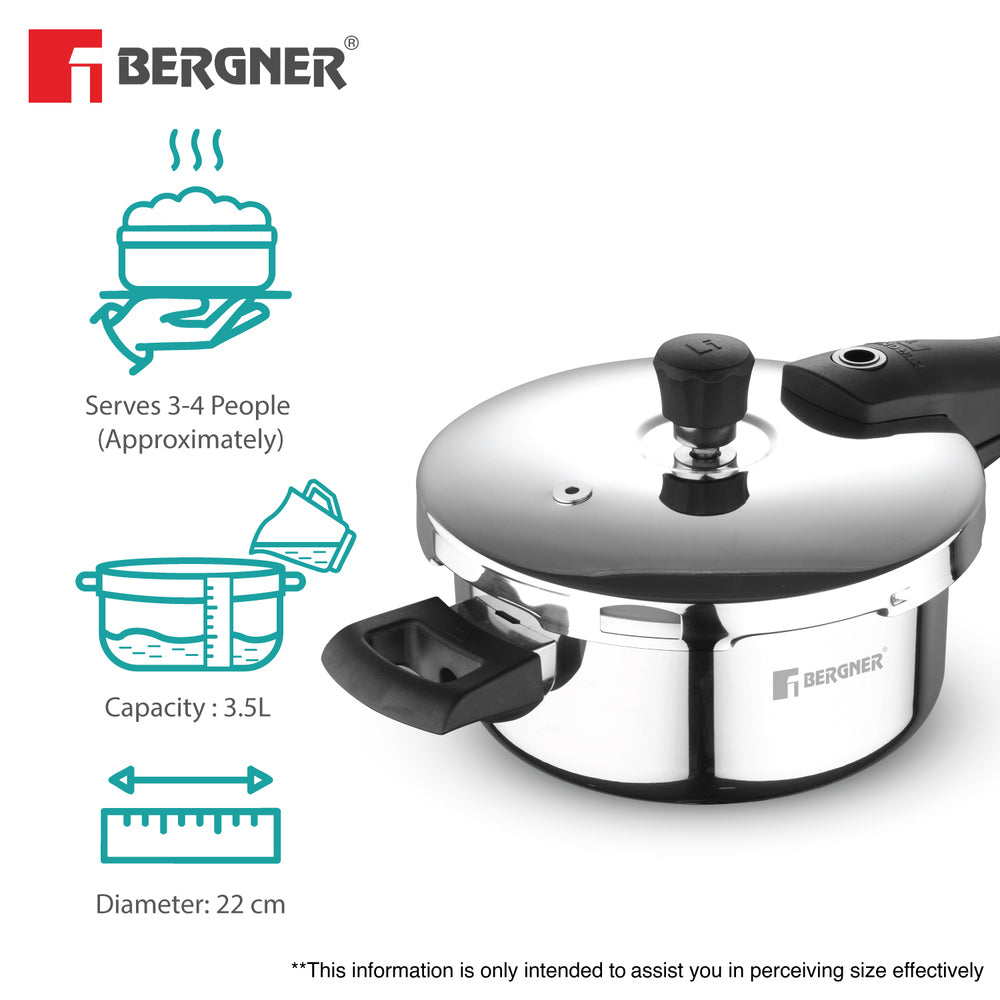 Argent Elements Tri-Ply Pressure Pan 3.5L