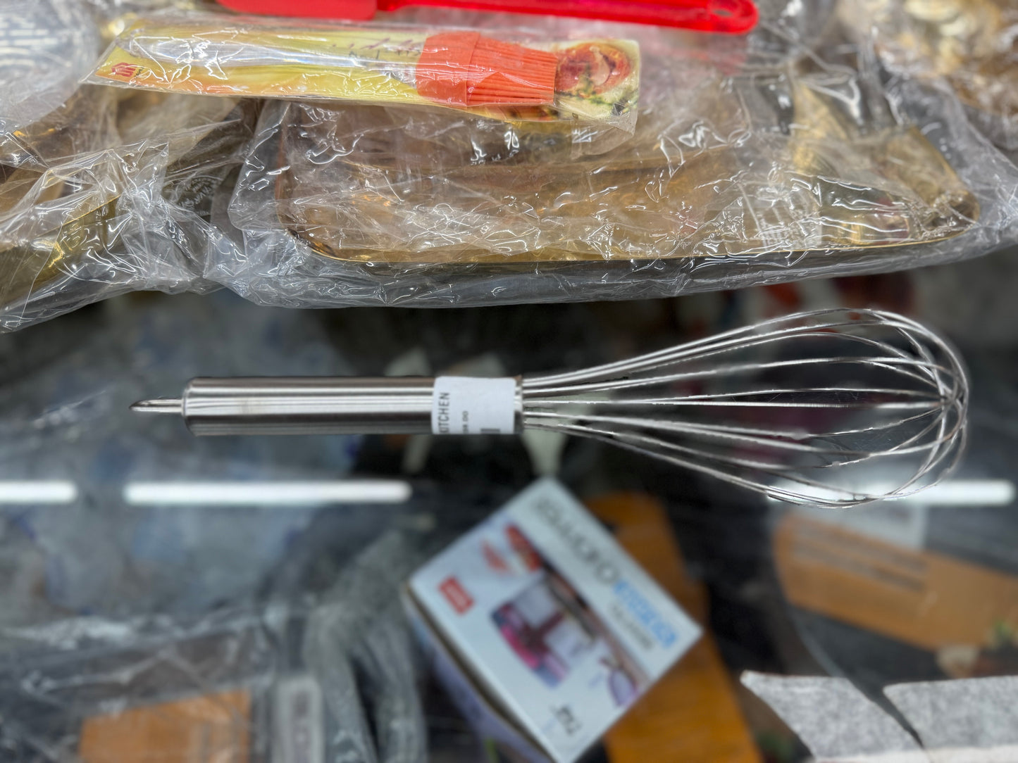 Stainless Steel Balloon Whisk – Handheld Egg Beater & Mixing Tool for Baking and Cooking