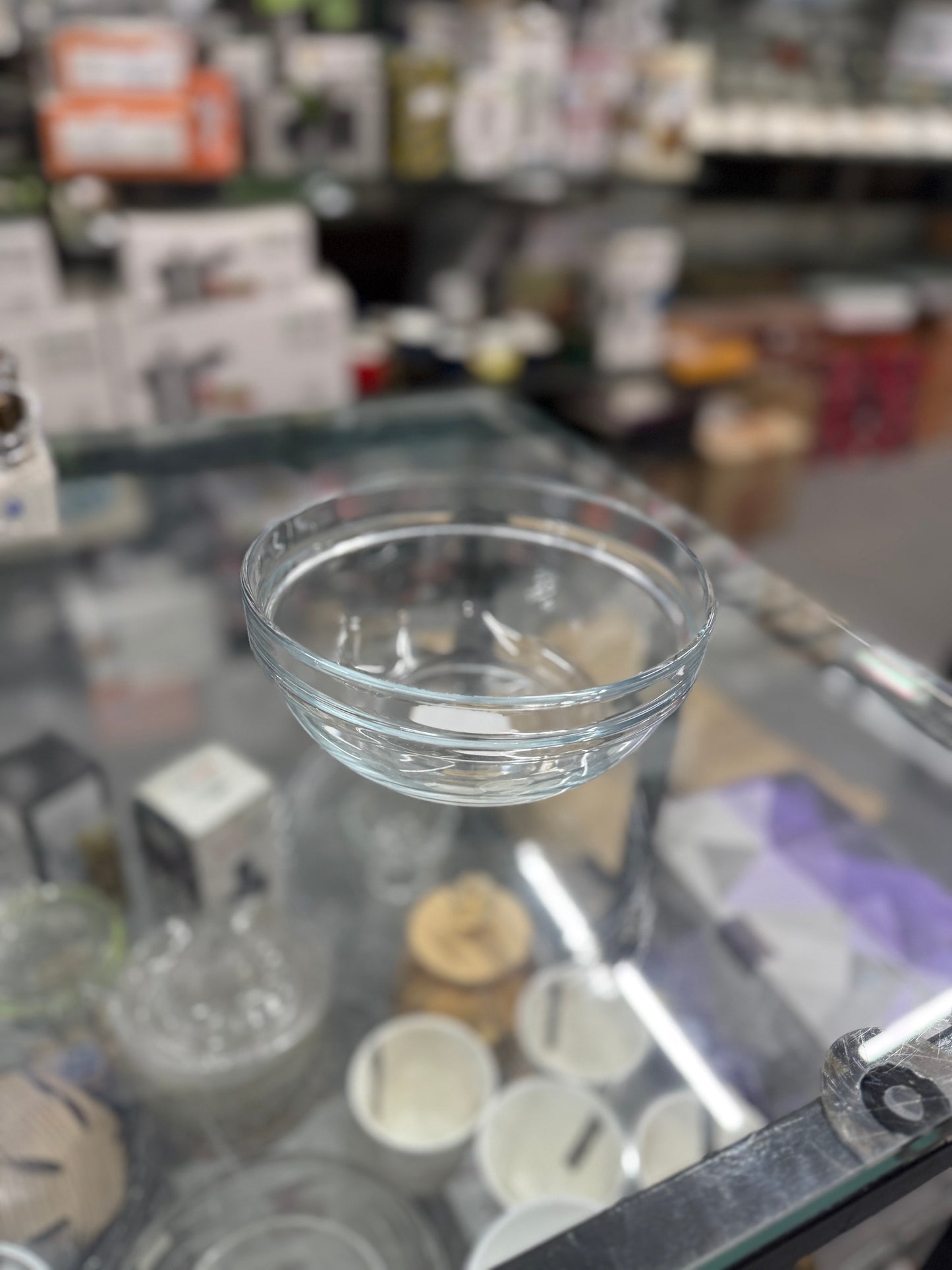 Transparent Glass Bowl – Durable and Elegant for Baking, Cooking & Serving