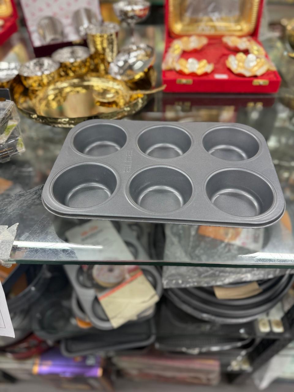 Alda 6 cup large muffin tray