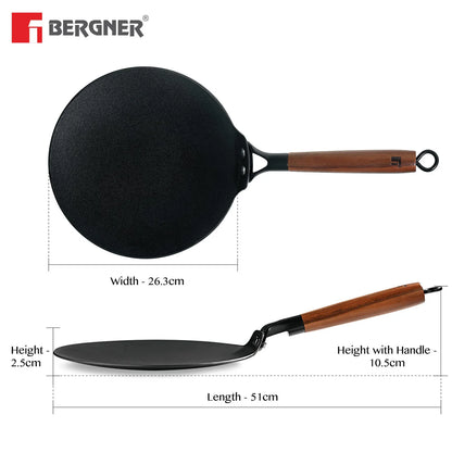 Bergner Odin Cast Iron Roti Tawa