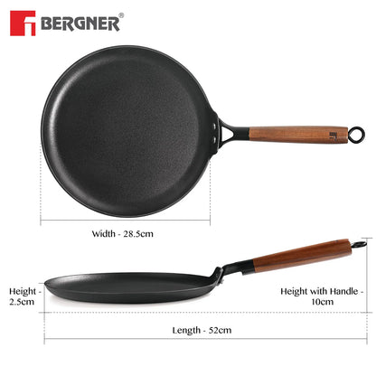 Bergner Odin Cast Iron Dosa Tawa