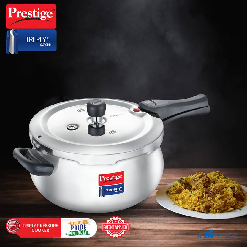 Prestige Svachh Tri-Ply handi pressure cooker(outer lid)